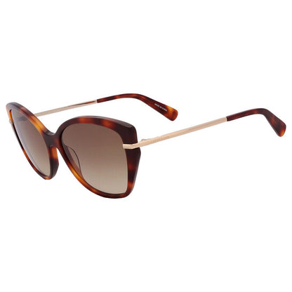 Brown Gradient Butterfly Ladies Sunglasses