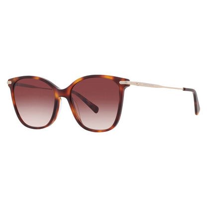 Brown Gradient Square Ladies Sunglasses