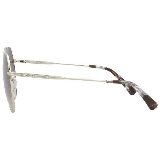 Brown Irregular Ladies Sunglasses
