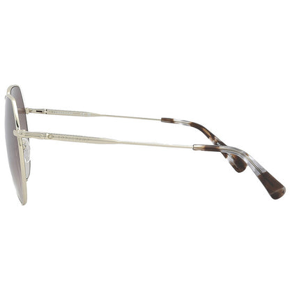 Brown Irregular Ladies Sunglasses
