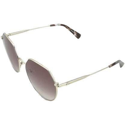 Brown Irregular Ladies Sunglasses