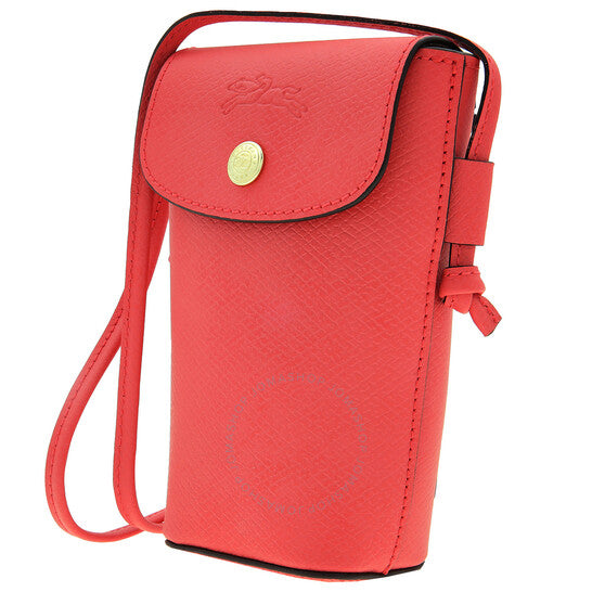 Longchamp, Epure Phone Case With Leather Strap
