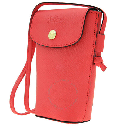 Longchamp, Epure Phone Case With Leather Strap