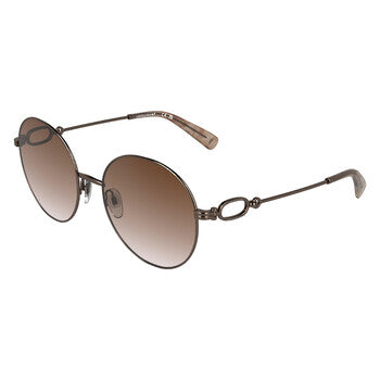 Gradient Brick Round Ladies Sunglasses