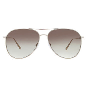Gradient Khaki Green Pilot Ladies Sunglasses