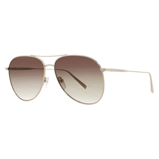 Gradient Khaki Green Pilot Ladies Sunglasses