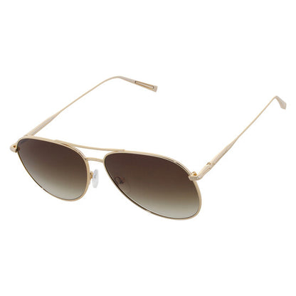 Gradient Khaki Green Pilot Ladies Sunglasses