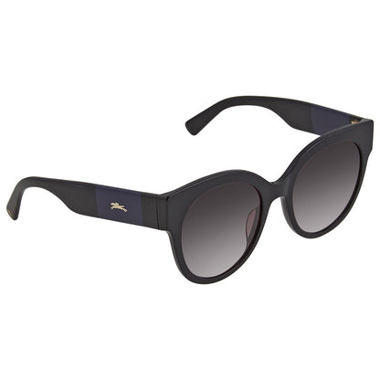 Grey Gradient Round Ladies Sunglasses