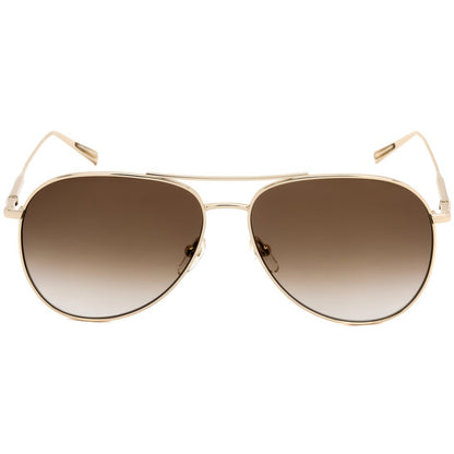 Brown Gradient Pilot Ladies Sunglasses