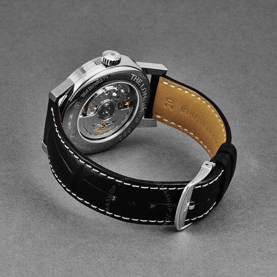 ساعة لونجين ١٨٣٢ أوتوماتيكية كرونومتر للرجال بمينا أسود