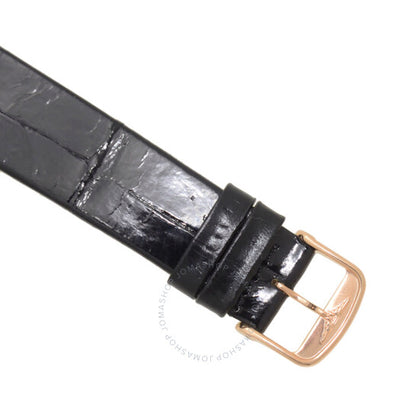 ساعة لونجين أغاسيز كوارتز بمينا بيضاء للسيدات