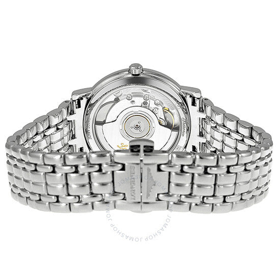 Longines, Automatic Silver White Dial Stainless Steel Ladies Watch