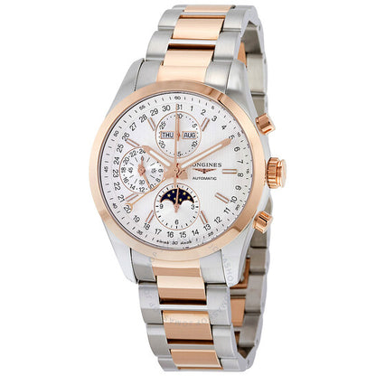 Longines, Classic Conquest Chronograph Silver Dial Men's Watch L27985727