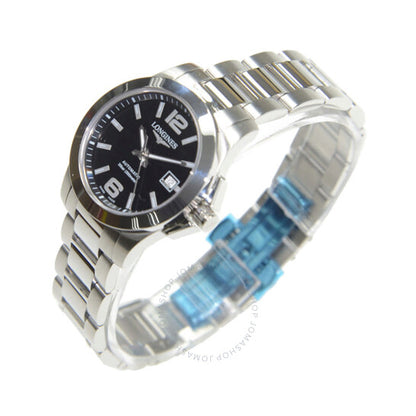 Longines, Conquest Automatic Black Dial Ladies Watch