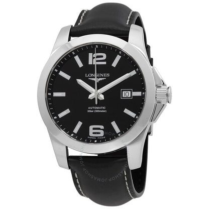 Longines, Conquest Automatic Black Dial Men's Watch