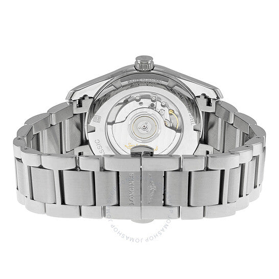 لونجين كونكويست ساعة رجالية أوتوماتيكية بمينا أسود