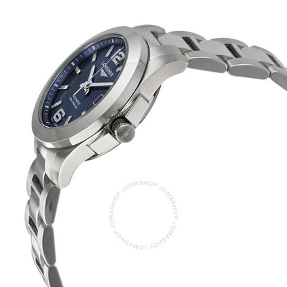 Longines, Conquest Automatic Blue Dial Stainless Steel Ladies Watch
