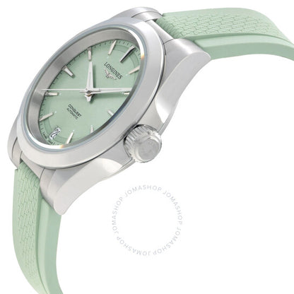 لونجين، ساعة كونكويست أوتوماتيكية بمينا أخضر للسيدات