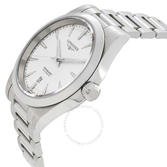 Longines, Conquest Automatic Silver Dial Men's Watch