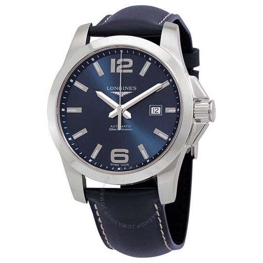 Longines, Conquest Automatic Sunray Blue Dial Men's Watch