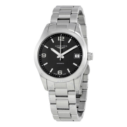Longines, Conquest Black Dial Automatic Ladies Watch