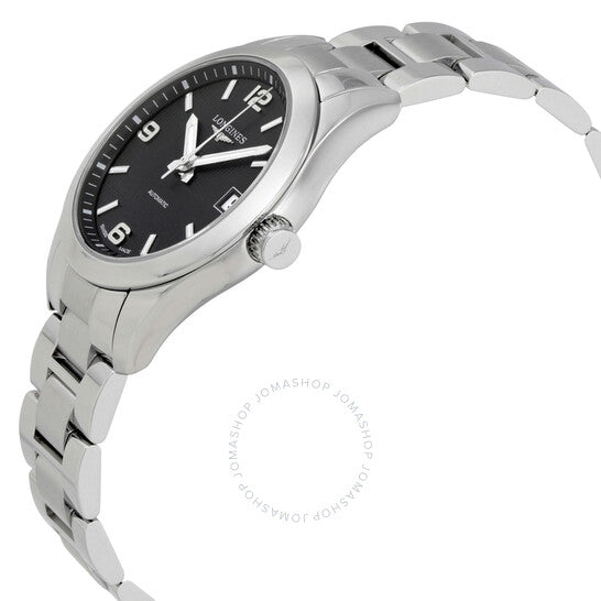 Longines, Conquest Black Dial Automatic Ladies Watch
