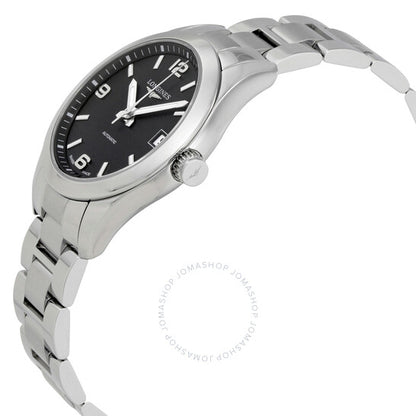 Longines, Conquest Black Dial Automatic Ladies Watch