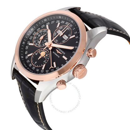 Longines, Conquest Black Dial Chronograph Automatic Men's Watch L27985523