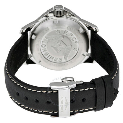 Longines, Conquest Black Dial Chronograph Ladies Watch