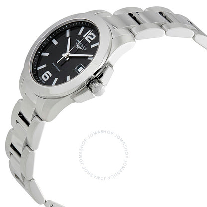 لونجين، ساعة كونكويست للسيدات بمينا أسود