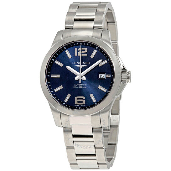 Longines, Conquest Automatic Blue Dial Men's 39mm Watch
