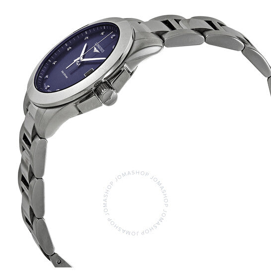 Longines, Conquest Blue Sunray Diamond Dial Ladies Watch