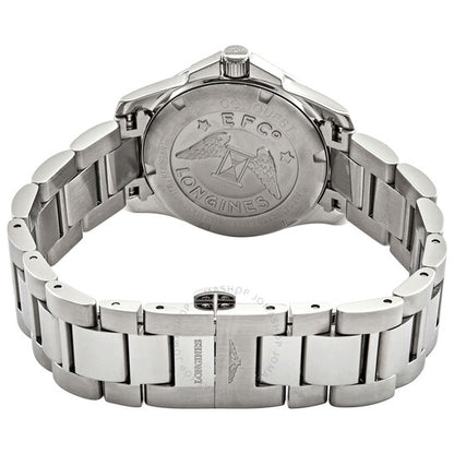 Longines, Conquest Blue Sunray Diamond Dial Ladies Watch