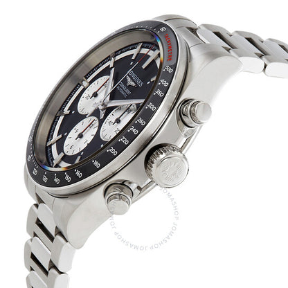 Longines, Conquest Chronograph Automatic Black Dial Men's Watch