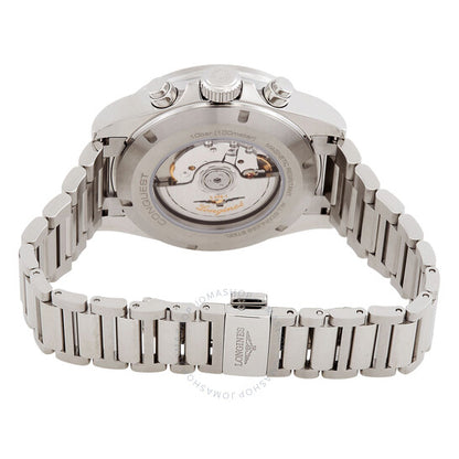 Longines, Conquest Chronograph Automatic Silver Dial Men's Watch