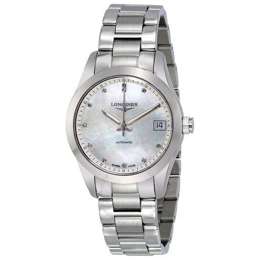 Longines, Conquest Classic Automatic Mother of Pearl Dial Ladies Watch