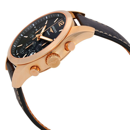 Longines, Conquest Classic Black Dial Men's Chronograph Watch L27868563