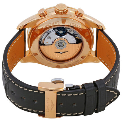 Longines, Conquest Classic Black Dial Men's Chronograph Watch L27868563