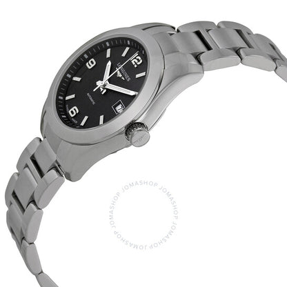 Longines, Conquest Classic Black Dial Stainless Steel Ladies Watch L22854566