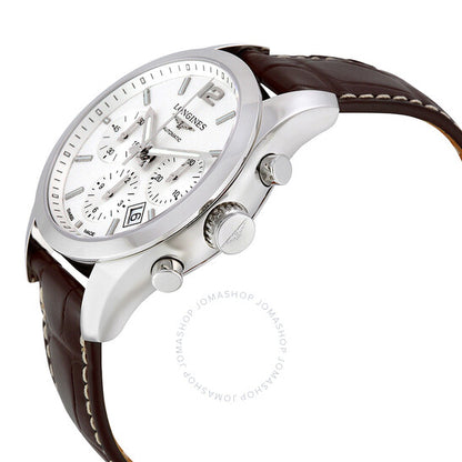 Longines, Conquest Classic Chrono Automatic White Dial Men's Watch