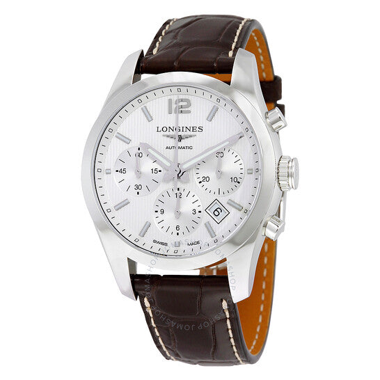 Longines, Conquest Classic Chrono Automatic White Dial Men's Watch