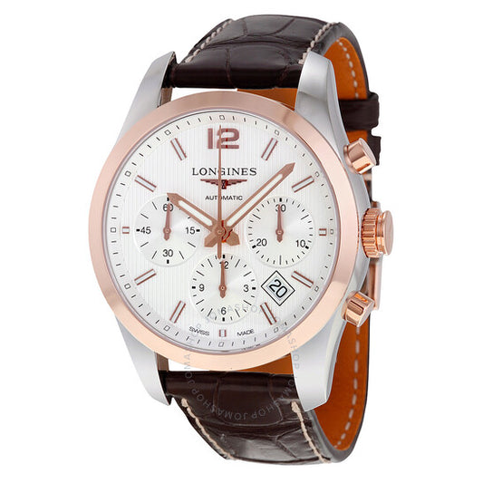 ساعة لونجين كونكويست كلاسيك كرونوغراف أوتوماتيكية للرجال L27865763