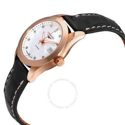 Longines, Conquest Classic Mother Of Pearl Dial Ladies Watch