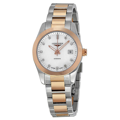 Longines, Conquest Classic Mother of Pearl Dial Ladies Watch