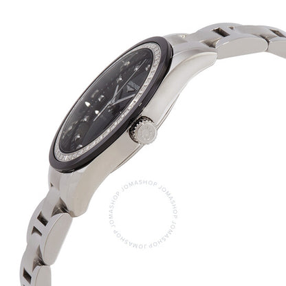 Longines, Conquest Classic Quartz Diamond Black Dial Ladies Watch