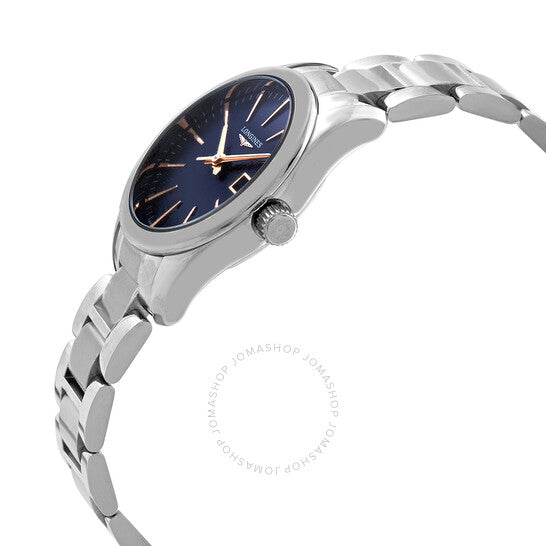 Longines, Conquest Classic Quartz Blue Dial Ladies Watch