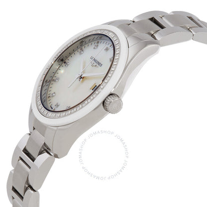 Longines, Conquest Classic Quartz Diamond Ladies Watch