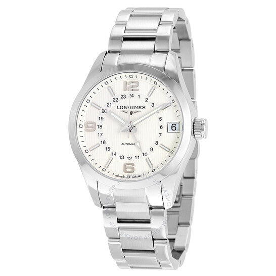 Longines, Conquest Classic GMT Automatic Silver Dial Men's Watch