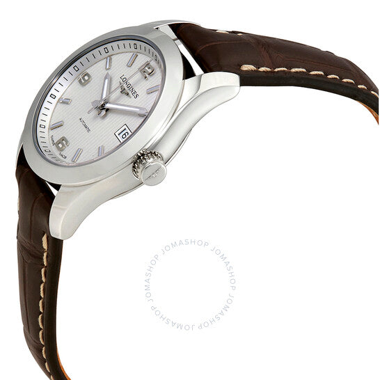 ساعة لونجين كونكويست كلاسيك للسيدات بمينا فضي L22854763