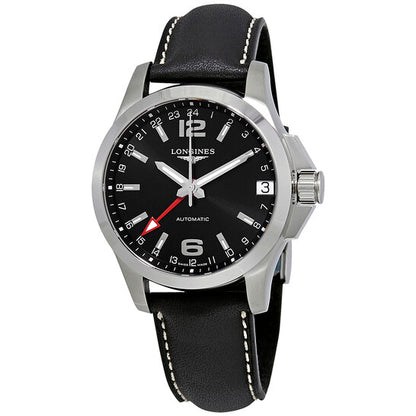 Longines, Conquest GMT Automatic Black Dial Men's Watch